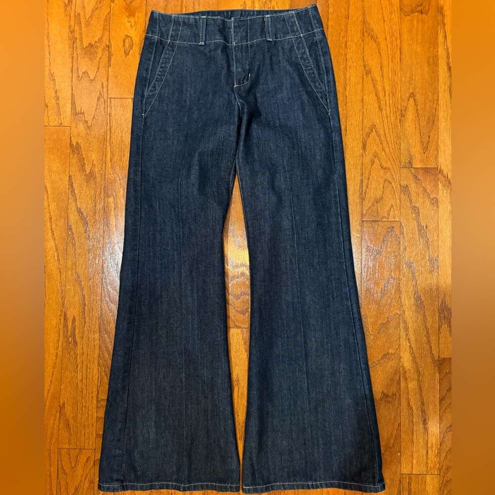 London Jean-front slash pocket